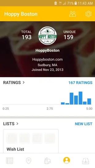Untappd front