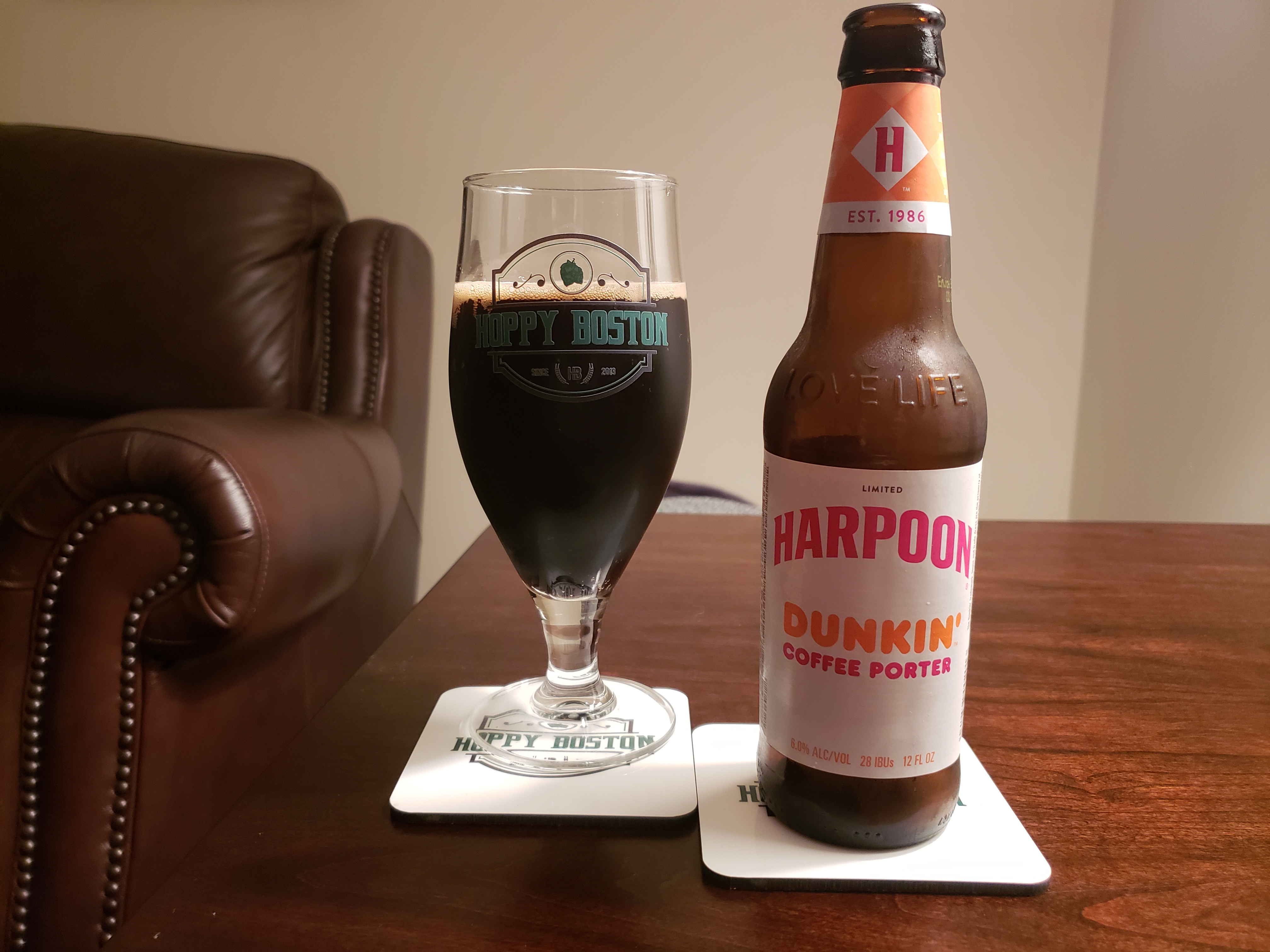 dunkin harpoon beer