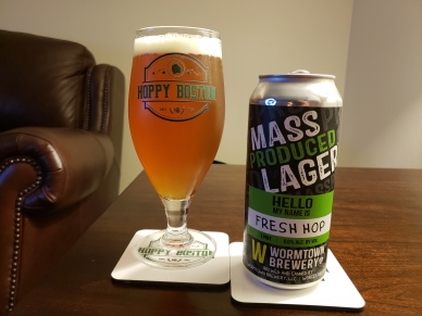 Wormtown Mass Produced Lager Fresh Hop